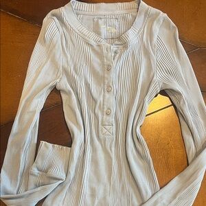 Striped Long Sleeve Aerie Top